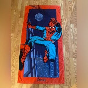 David’s Spider-Man Towel
